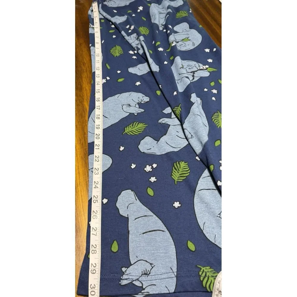 Ripple Junction‎ Men's Manatee XXL Pajama Bottoms Jersey Material W/Pockets